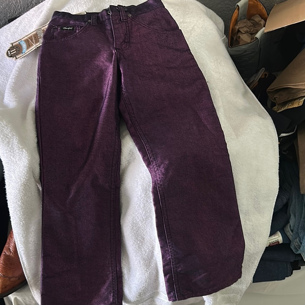Purple Corduroy Pants